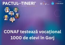 CONAF testează vocațional 1.000 de elevi din Gorj