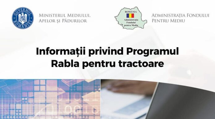 Colaps pentru programul Rabla pentru Tractoare