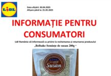 Produs retras de la vânzare din Lidl. Suspiciuni de contaminare cu Salmonella