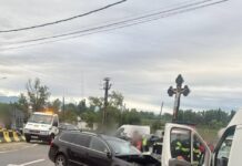 FOTO: Accidentul de la Vârț, provocat de un șofer beat