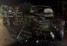 Accident grav la Drăgoieni