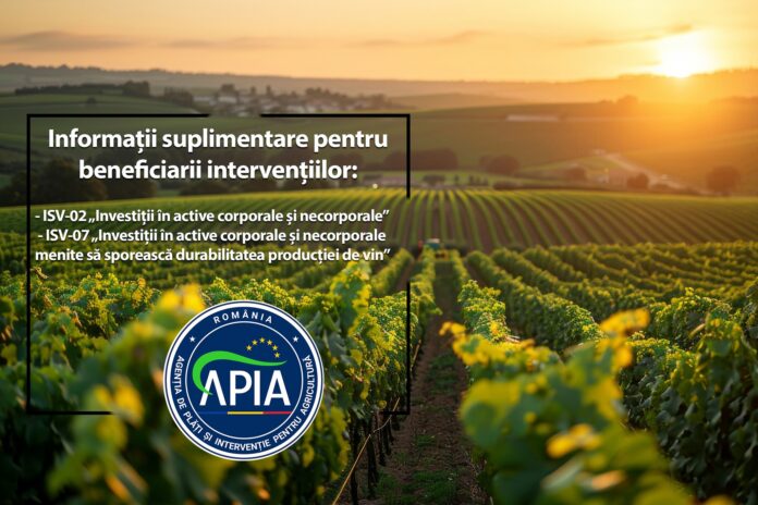 APIA oferă ghiduri și suport pentru fermierii din sectorul viticol