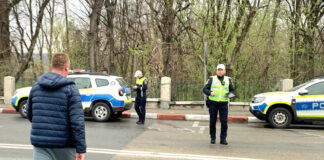 Acțiune a polițiștilor pentru disciplinarea pietonilor și bicicliștilor