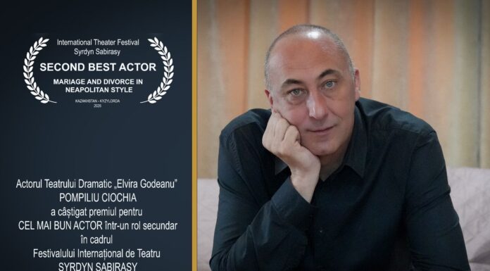 Actor din Târgu Jiu, premiat la un festival internațional de teatru