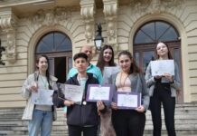 Elevi premiați la un concurs național de matematică