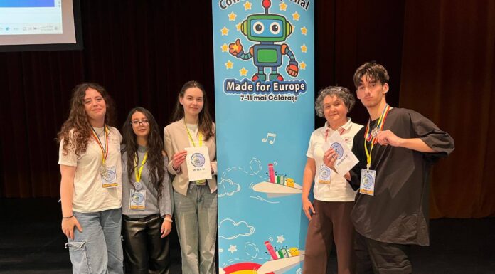 Premiați la etapa națională a concursului „Made for Europe”