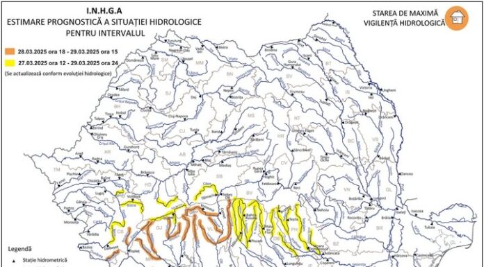 Gorjul, vizat de fenomene hidrologice periculoase