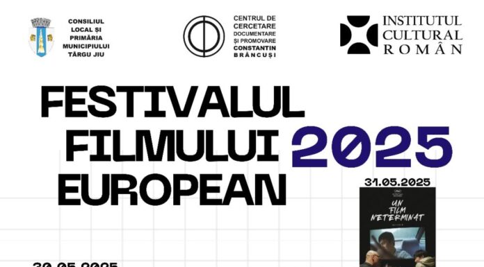 Festivalul Filmului European, la Târgu Jiu, în perioada 30 mai – 1 iunie