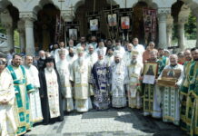 Sfânta Mănăstire Lainici l-a sărbătorit cu mare cinste arhierească pe Sf. Cuv. Irodion, ocrotitorul sfintei lavre! – ,,Nimic să nu vă clintească în credinţa voastră, indiferent dacă lucrurile nu sunt în lumea aceasta aşa cum ar trebui să fie! Păstraţi-vă credinţa, păstraţi-vă nădejdea”!