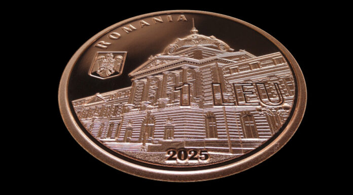 BNR a lansat moneda de 1 leu