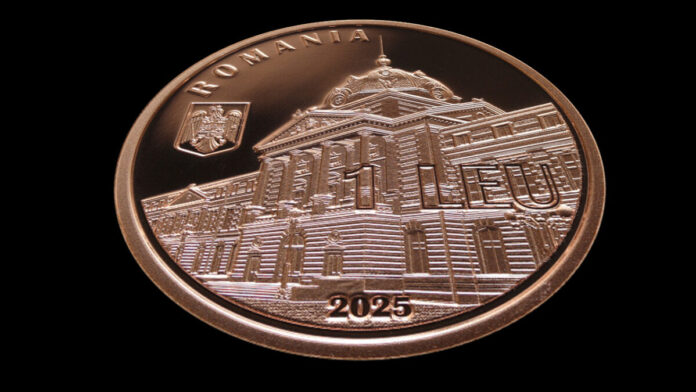 BNR a lansat moneda de 1 leu