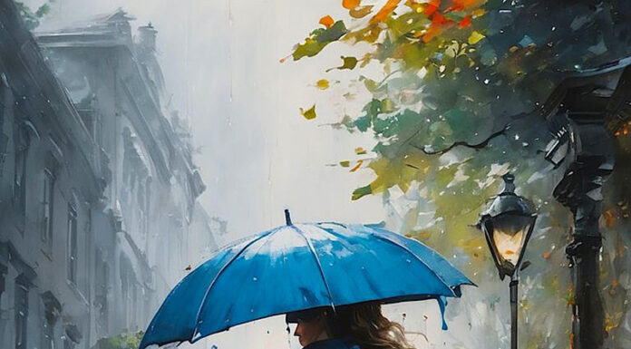 Orfană… – Două urme prelungi de lacrimi pe obraji… potop în suflet!