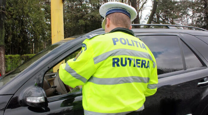 Tânăr prins la volan cu permisul suspendat, la sute de kilometri de casă