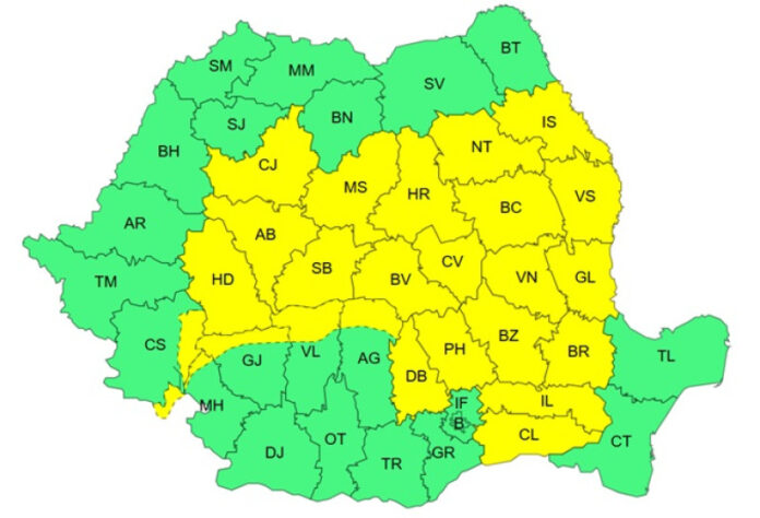 Cod galben de furtuni