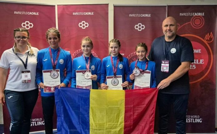 Bronz european pentru o luptătoare din Gorj