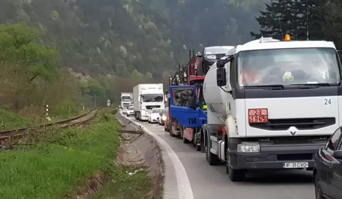 Fără camioane de Rusalii, pe Valea Oltului