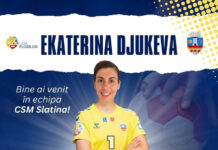 Ekaterina Dzhukeva a semnat cu Slatina