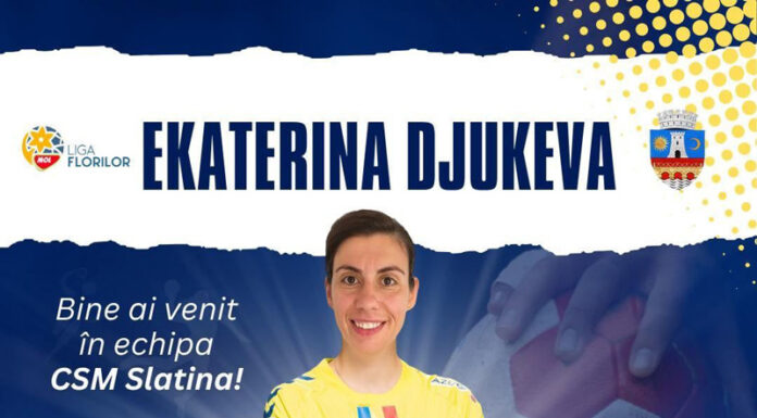 Ekaterina Dzhukeva a semnat cu Slatina