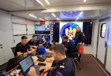 Exercițiu de amploare: Zeci de pompieri din Gorj au răspuns la simularea unui cutremur major și au plecat în Capitală