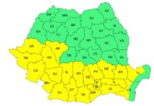 Cod galben de caniculă, mâine în Gorj