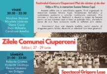 Programul complet al Zilelor Comunei Ciuperceni