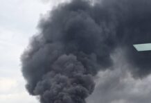 Pompierii au stabilit cauza incendiului cu degajări mari de fum în Târgu-Jiu