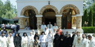 Sfântă Liturghie Arhierească la Hramul Mănăstirii «Icoana», din Comuna Crasna, Protopopiatul Târgu-Cărbuneşti – ,,Să înţelegem că Sf. Ioan Botezătorul a venit pe lume, nu din poftă trupească, ci, pentru că Zaharia şi Elisabeta s-au pregătit prin rugăciune înaintea Lui Dumnezeu”!