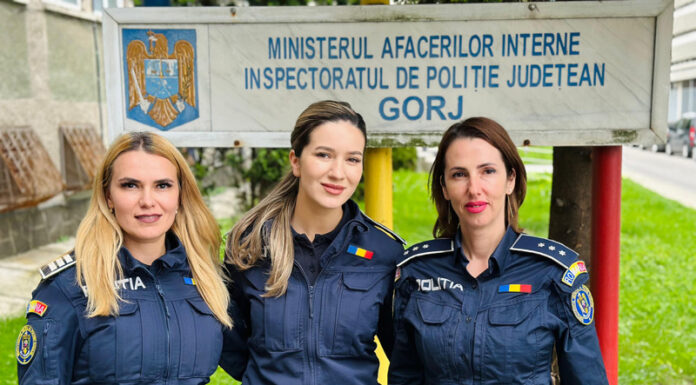 IPJ Gorj are aproape 200 de polițiste