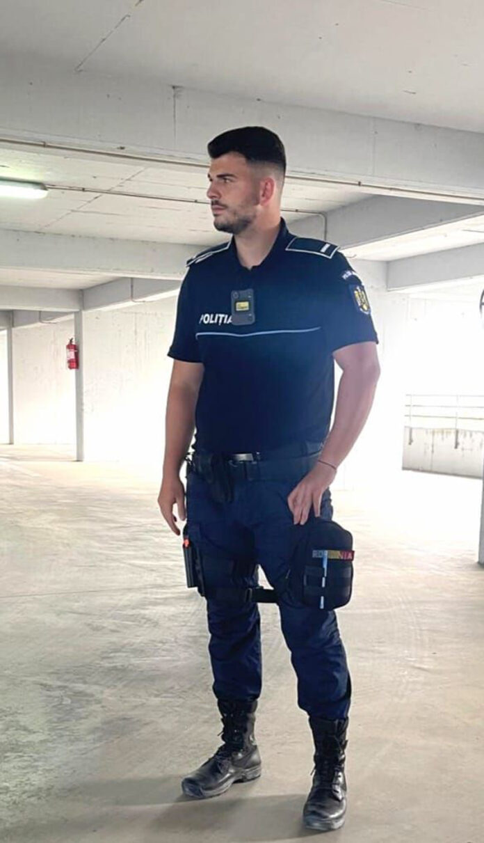 Radu, polițistul care a prins doi hoți, deși era în timpul liber, la piscină