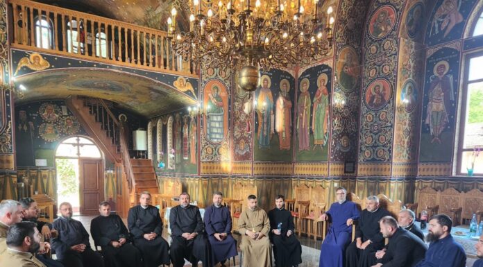 Preoții militari din Arhiepiscopia Craiovei s-au reunit la Târgu Jiu