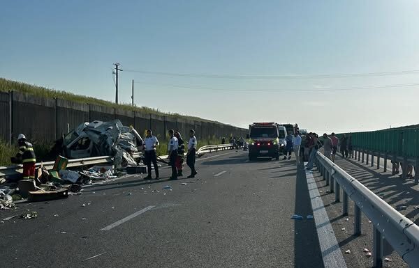 Drumul Craiova-Pitești, blocat din cauza unui accident grav