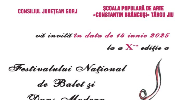 „În pași de dans spre INFINIT” revine la Târgu Jiu