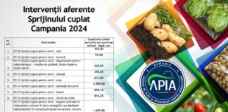 APIA a început plata sprijinului cuplat
