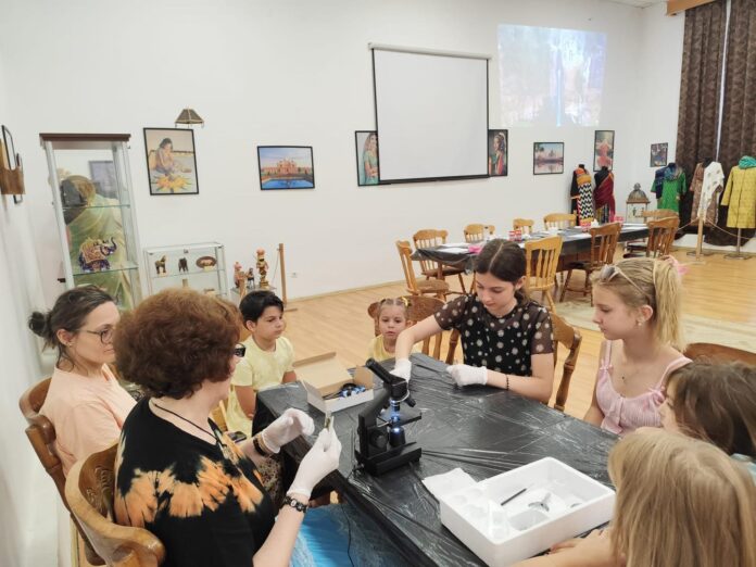 Tainele apei, un atelier plin de descoperiri la Muzeul Județean
