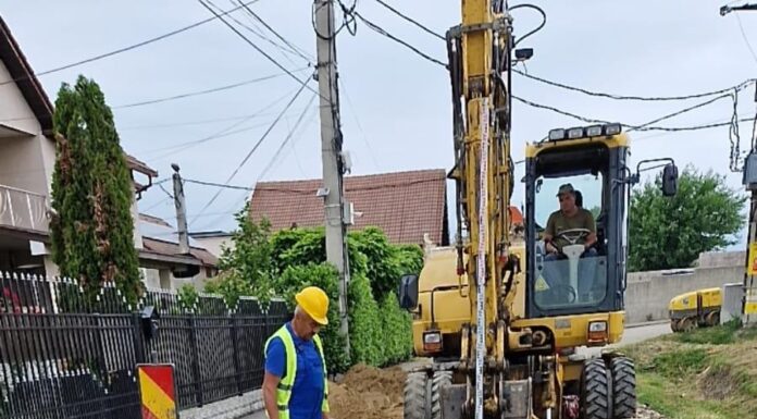 Rețele de apă-canal, modernizate în zona de vest a Târgu Jiului