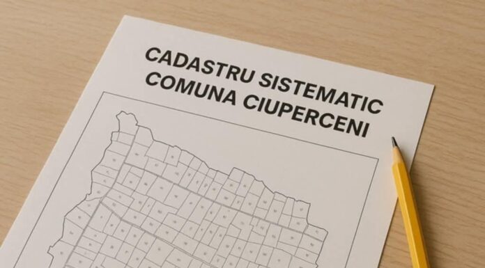 Cetățenii din Ciuperceni, chemați la primărie cu actele de teren