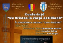 Părintele Constantin Necula, din nou, la Târgu Jiu