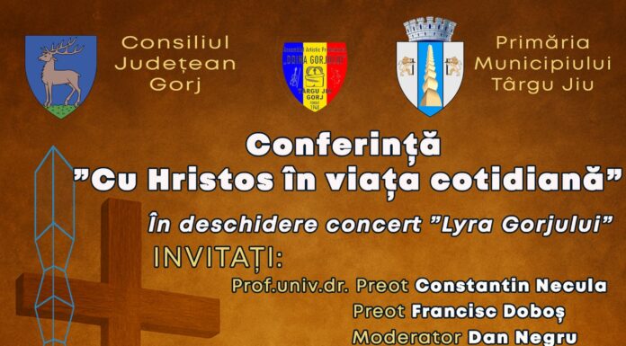 Părintele Constantin Necula, din nou, la Târgu Jiu