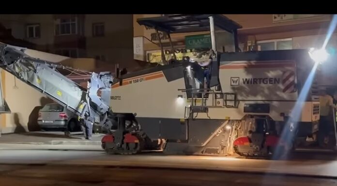 Lucrări de asfaltare pe două străzi din Târgu Jiu