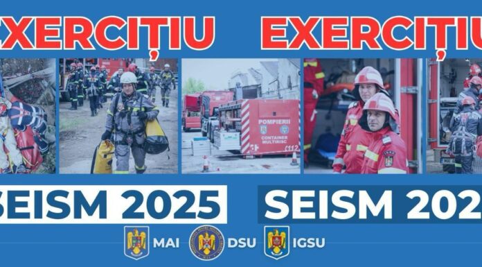Atenție, exercițiu! Echipaje de pompieri din Gorj se deplasează spre Capitală