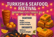 Trei zile de arome orientale și delicii marine la Târgu Jiu