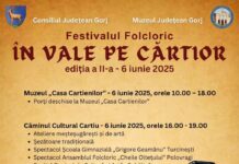 Tradițiile reînvie la evenimentul „În Vale pe Cărtior”