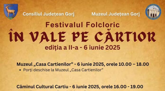 Tradițiile reînvie la evenimentul „În Vale pe Cărtior”
