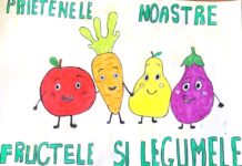 Creativitate răsplătită cu rechizite și fructe