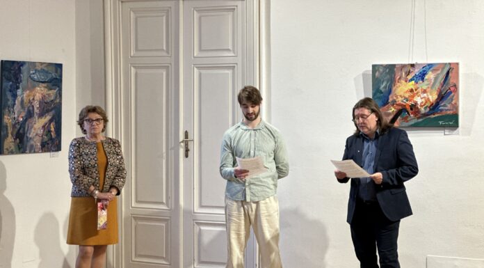 Artistul gorjean Vasile Fuiorea încheie expoziția „ELYSIUM” la Viena