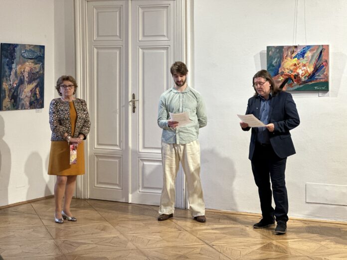 Artistul gorjean Vasile Fuiorea încheie expoziția „ELYSIUM” la Viena