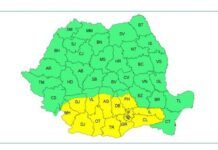 Cod galben de caniculă în Gorj