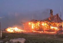 Stație meteorologică din România, distrusă de un incendiu