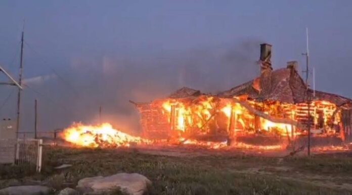 Stație meteorologică din România, distrusă de un incendiu