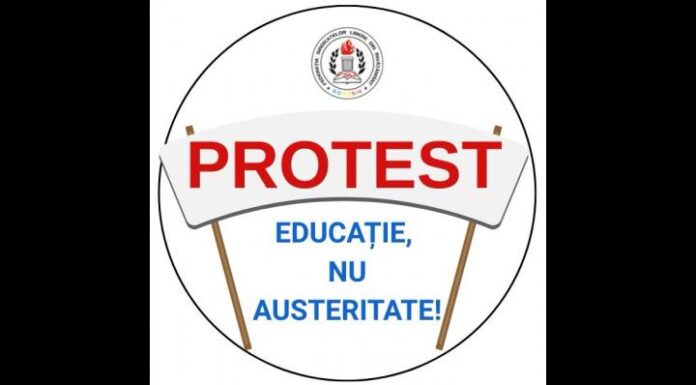 Protest în școli